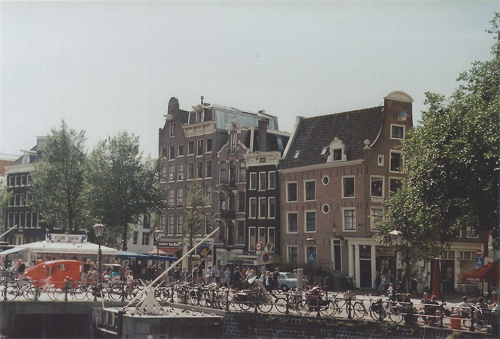 Grachtenpanden in Amsterdam